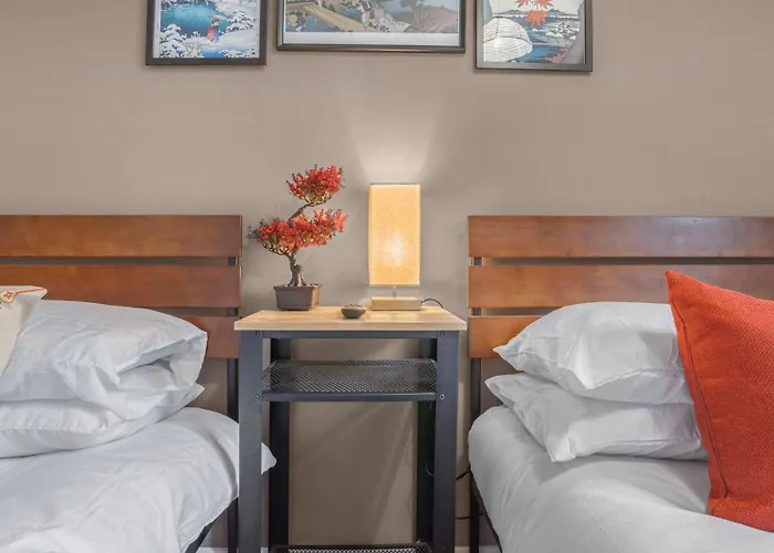 Japanese Suite 2Bed 2Bath, Free Park, Netfix, 75 Inch Tv, Games - City Centre- Maihom
